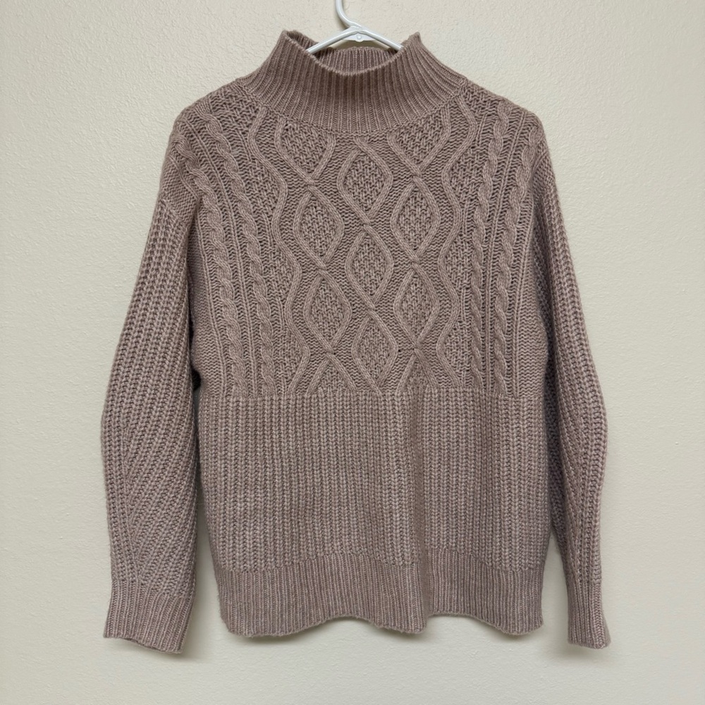 a new day Women's Cowl Neck Sweater - Taupe